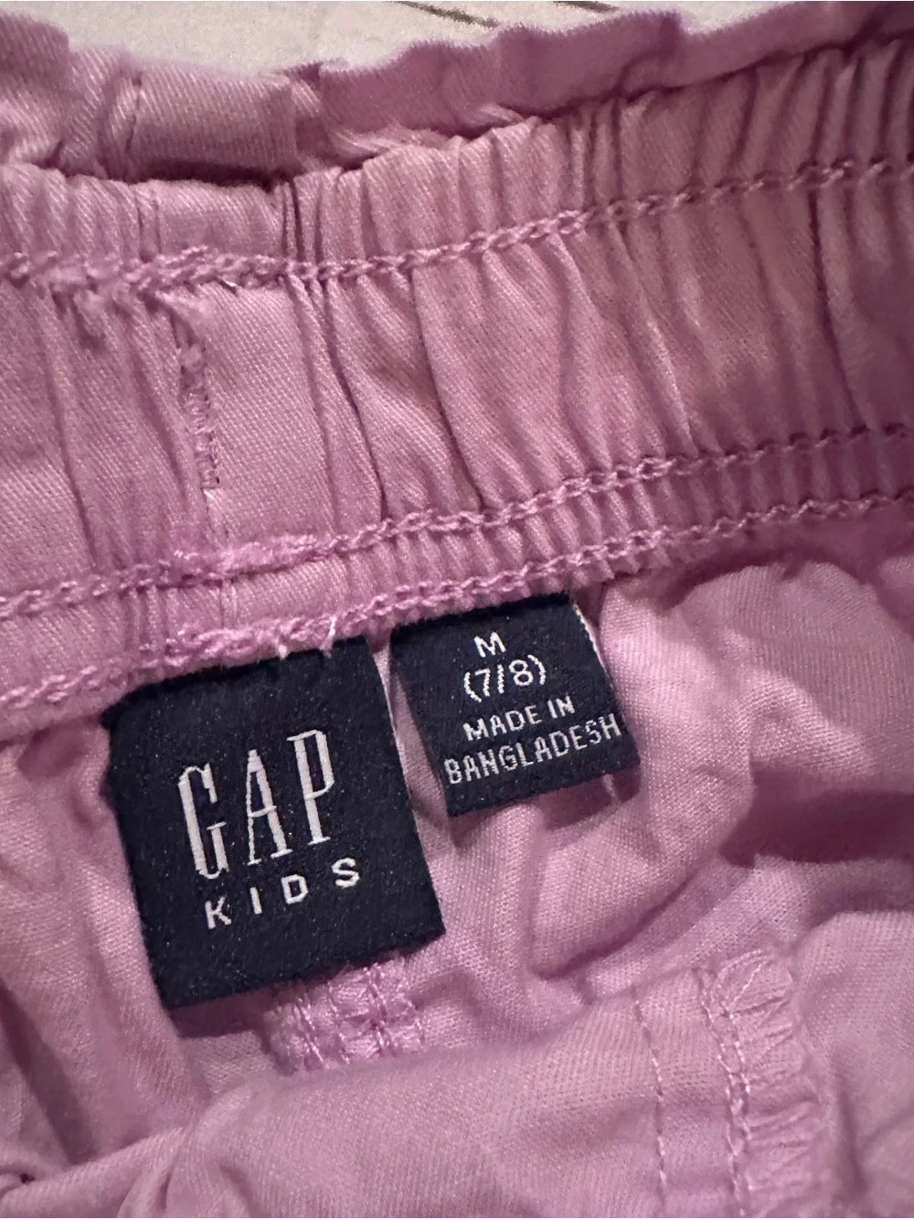 Gap Kids purple shorts Size 7/8 nwt